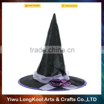 Ladies Deluxe Halloween Hat Party Playtime Cosplay Witch Hat