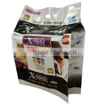 High quality pp woven laminated dog food bags/dog food packaging bag/doggy bag