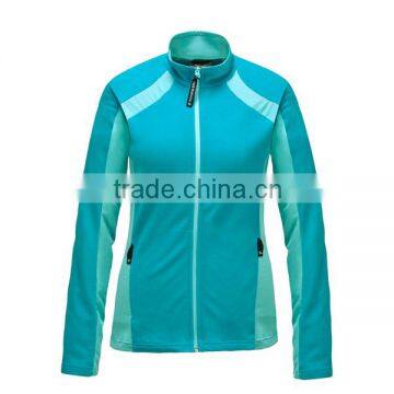 Lightweight Stretchy Full Zip Fancy Fleece Jackets for Women photo-2