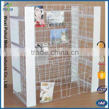 most popular floor display wire shelf floor display