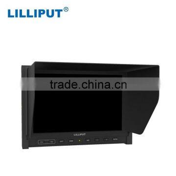 built-in battery 7 inch hd lcd video monitor with hdmi av input