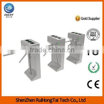 Access Control Turnstile System with LED Indicator Tripod Turnstile Barrier Gate