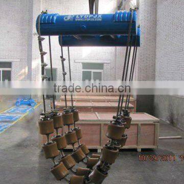 pipeline construction equipment for roller cradles