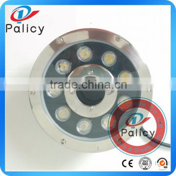 12W Led inground Lights in Concrete CE RoHS EMC LVD Single Color RGB IP67 Led Underground