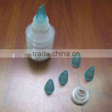 Cake Decorating Bottle with nozzles