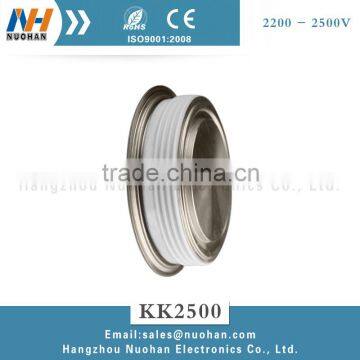 KK2500 2200-2500v 2500A Fast Thyristor Fast Switching Thyristor