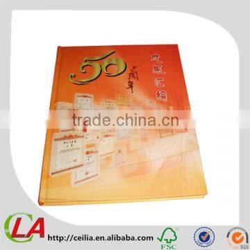 A4 Size Custom Swen Hard Cover Book Printing