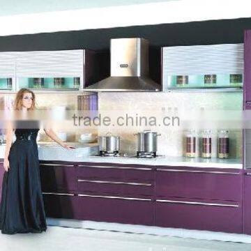 MDF Carcass Material and Modern Style kitchen cabinet for apartment