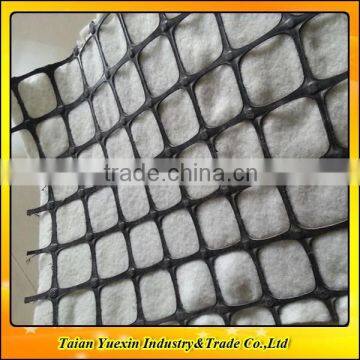 Geotextile Composite Backed Plastic Grid for Reinforcing Pavement