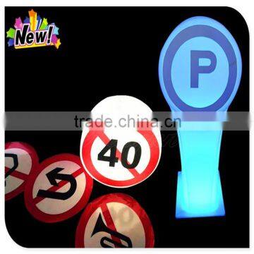 Colorful lighted led traffic warning light/ traffic lights signal