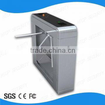 Factory price RS232 interface high quality CE approved stainless steel turnstile tripod gate