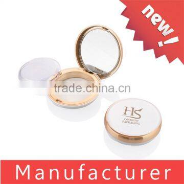 Custom round plastic luxury compact mirror