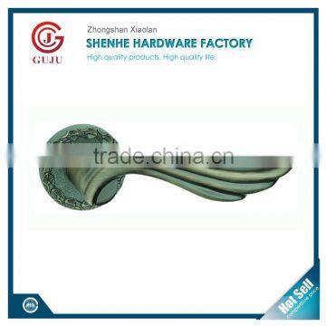OEM service China High quality US standard luxury zinc alloy antique brass finish handle lever lock