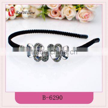 Latest Style High Quality fashion headbands with rhinestones