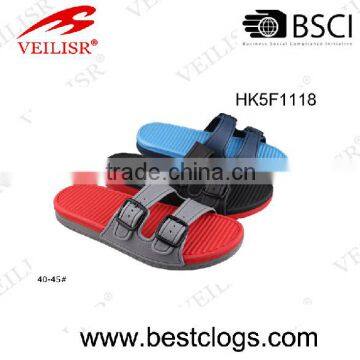 2016 Hot Selling Factory Wholesales High Quality Men EVA Slide FlipFlops Sandas Outdoor PCV Slipper Sandals Men Casual Shoes