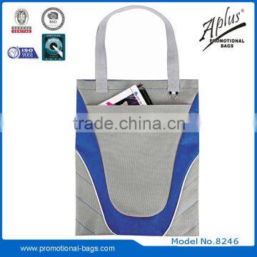 promotional tote bag with pockets