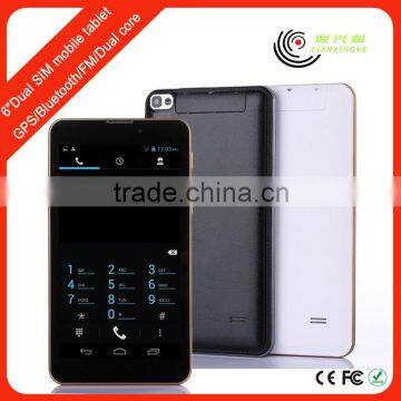 Cheapest 6 inch tablet mobile tablet pc with sim slot