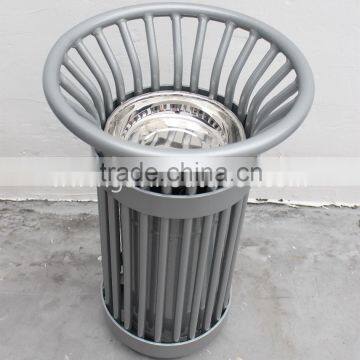 Customize made metal outdoor ashtray bin outdoor cigarette bin