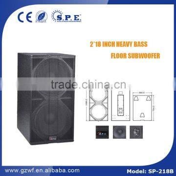 SPE AUDIO big subwoofers 18 inch china powered subwoofer