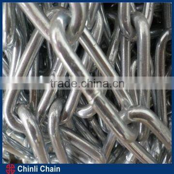 DIN5685 Galvanized Link Chain,Q235 Standard Zinc Plated Link Chain,Normal Welded Point Iron Chain