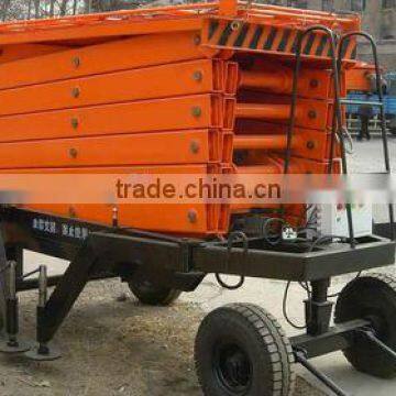 4 wheels self-motor driven mobile high rise building maintenance equipment