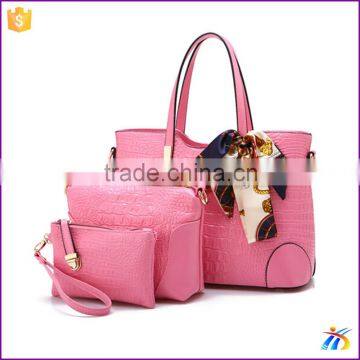 Stock!Fashion set handbag with beautiful silk scarf designer wholesale handbags