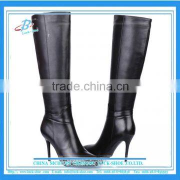 High heel long boots women sexy long boots straight over knee boots