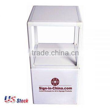 US Stock-24" Magnetic Merchandising Cube White Board