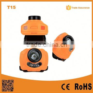 T15 Handsfree Switch Outdoor 3pc AAA battery head lamp multi-function led sensor sensor control headlamp$