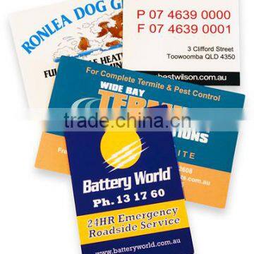 Customized printing advertisement removable fridge magnet