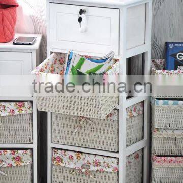 High quality living room nightstand wooden drawer chest accent wall console table side table