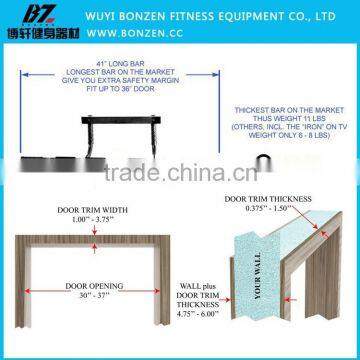 Multi-purpose Workout Home Door Gym Chin Up Bar Doorway Pull Up Bar For Sale photo-4