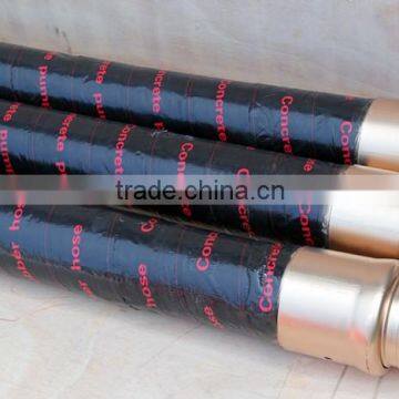 best quality DN125mm 5 inch rubber hose for concrete pump