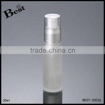 30ml 50ml frosted glass water bottle with pump                        
                                                                                Supplier's Choice