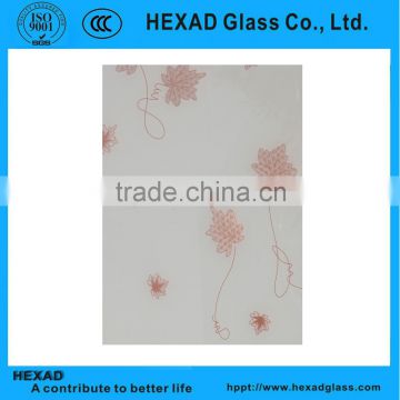 High Quality 4mm Colored Painted Glass for decoration