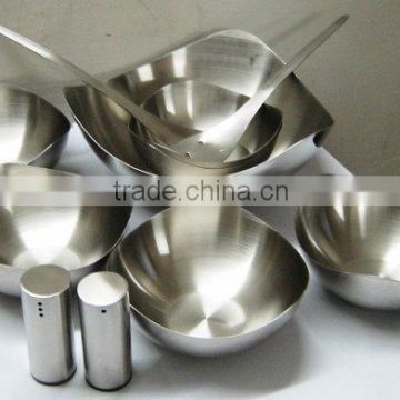 Stainless Steel 11 pics Salad Set