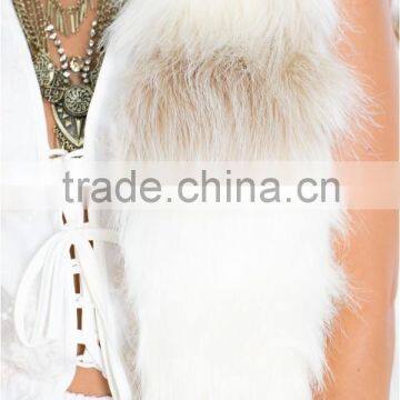 Stay Super Warm and Cosy Throughout Winter Faux Fur Vest Winter Vest for Woman photo-4