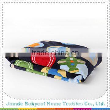 FACTORY DIRECTLY excellent quality fleece fancy baby blanket with many colors