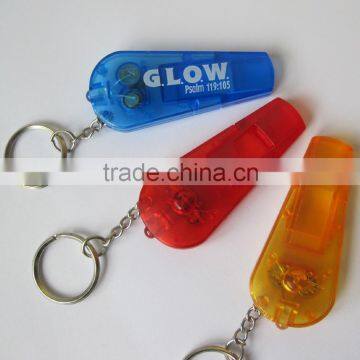 led keychain with whistle