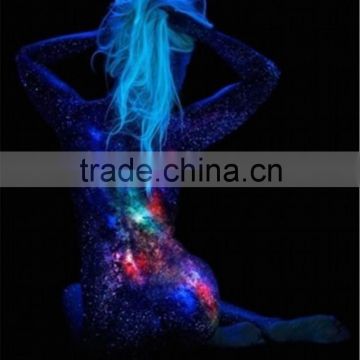 Fluorescent Neon UV glow body paint 6 colors bright