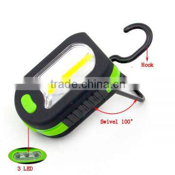 battery powered magnetic led work light with stand