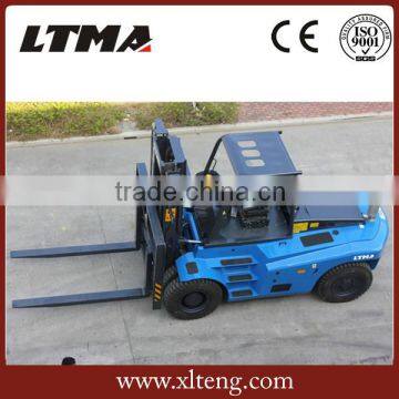 New design LTMA 14 ton forklift with steel coil ram