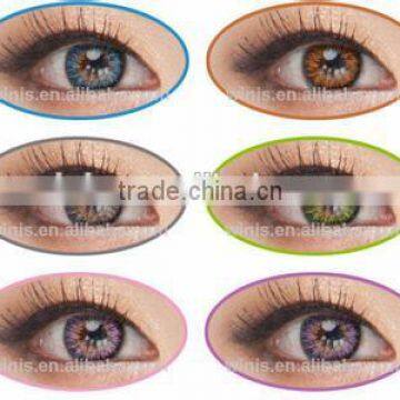 wholesale Vassen galaxy color contact lens blue cosmetics lenses