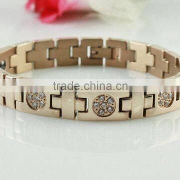 top quality tungsten ion energy power metal bracelet for wholesale