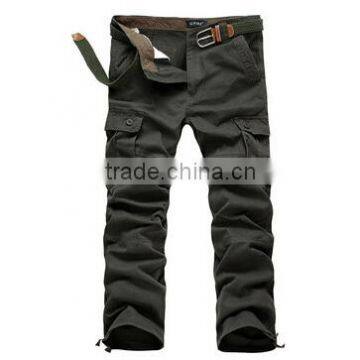 Outdoors Work Wear Popular Khaki Army Men Military Training Fashion Tupac Pants With Mulit Pockets photo-3
