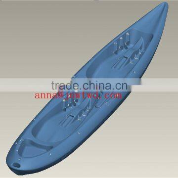 Plastic Hollow Blow Mould for Hollow Seat , Lid , Roadbarriers , Tool Kit