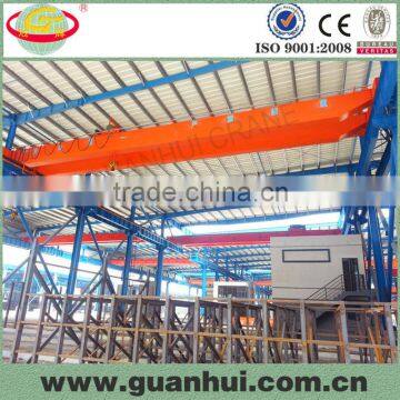 fast delivery double beam construction bridge crane