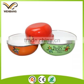 Eco-friendly baby feeding bowl set