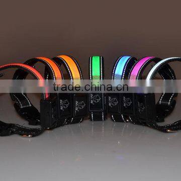 New Promotion Rechargeable Solar Led Dog Collar