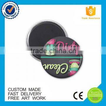 Wholesale colorfur custom printing tin fridge magnet